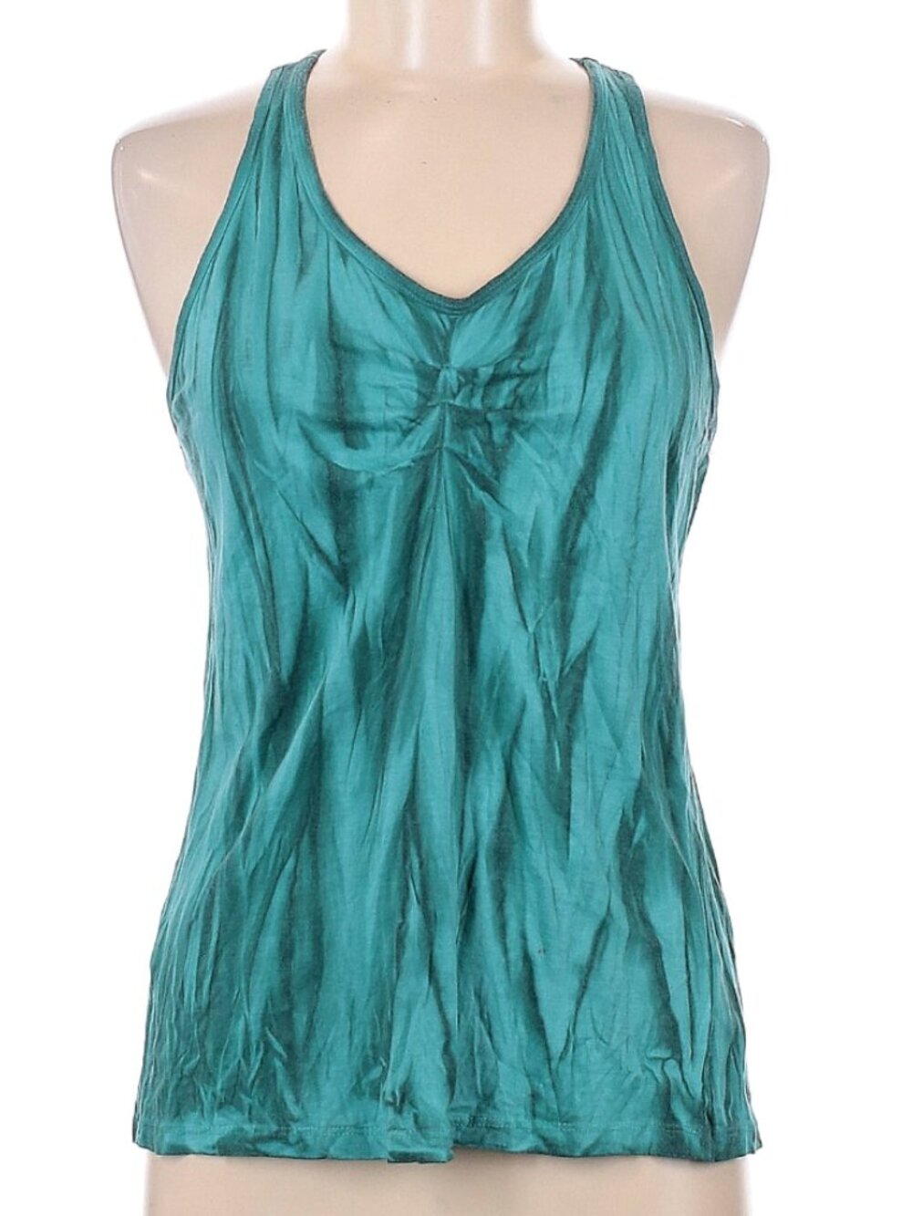 Marika Teal Tie Dye Racerback Tank Top - Women’s Medium - EUC
